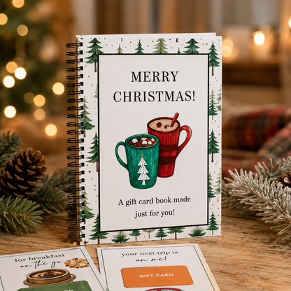 MerryMemories DIY Christmas Gift Card Album