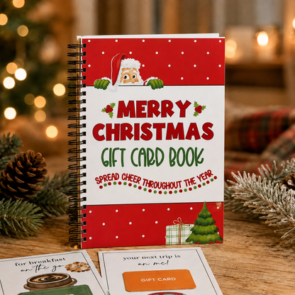 MerryMemories DIY Christmas Gift Card Album
