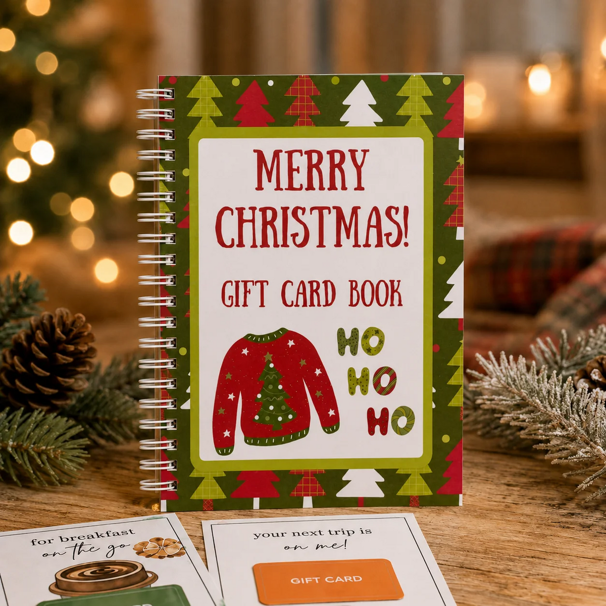 MerryMemories DIY Christmas Gift Card Album
