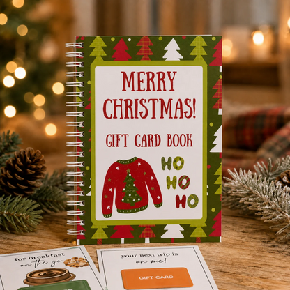 MerryMemories DIY Christmas Gift Card Album