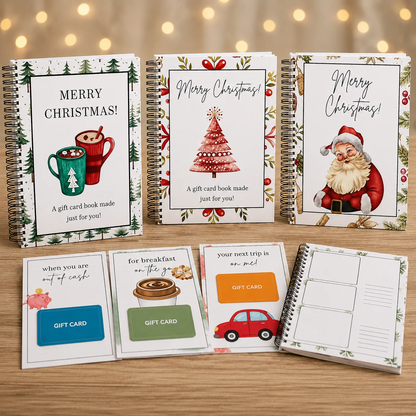 MerryMemories DIY Christmas Gift Card Album