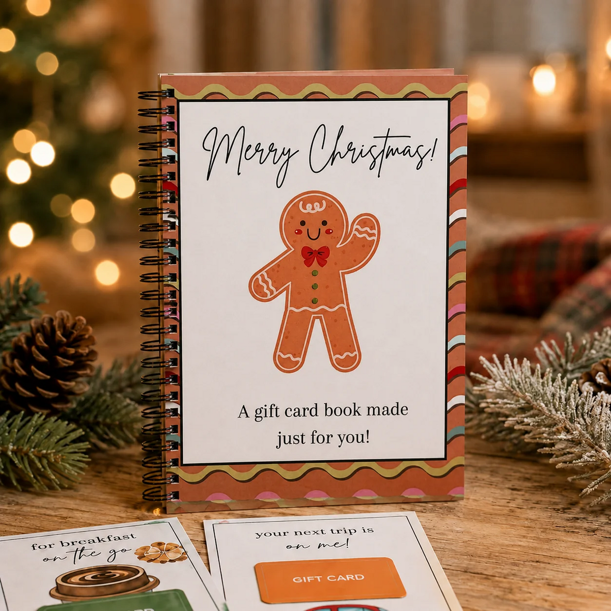 MerryMemories DIY Christmas Gift Card Album
