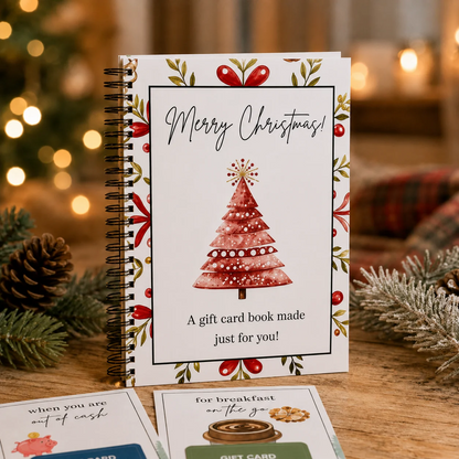 MerryMemories DIY Christmas Gift Card Album